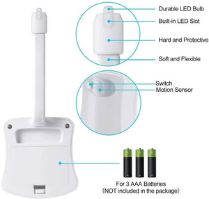 Smart Motion Sensor 8 Color LED Toilet Seat Night