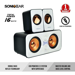 SonicGear Bass Audio USB 2.2 Speaker