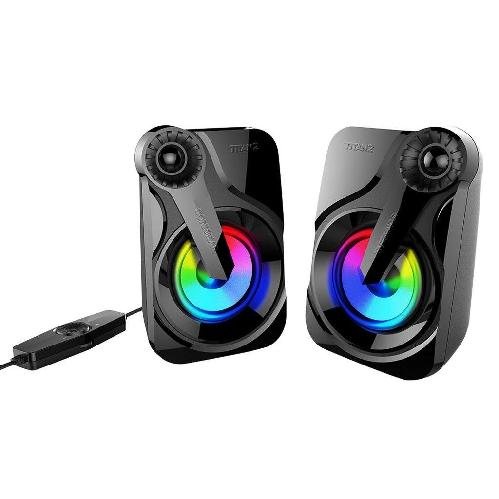 SonicGear Titan 2 Portable 2.0 Speaker with RGB Light Effect