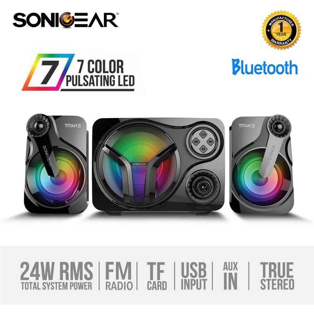 SonicGear Titan 3 BTMI USB Bluetooth Portable Speakers