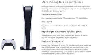 Sony PlayStation 5 (Digital/ Disc Edition)