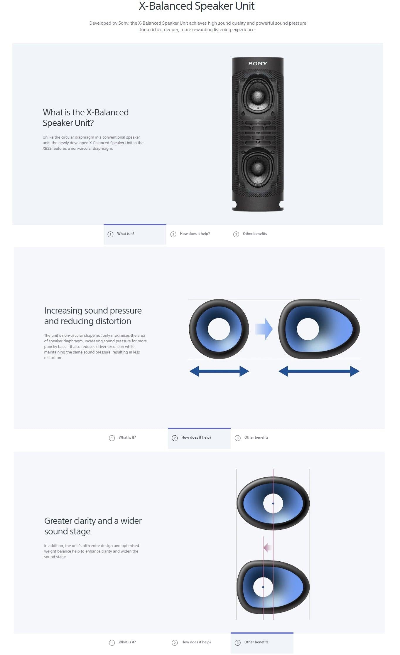 Sony SRS-XB23 Extra Bass Portable Bluetooth Speaker