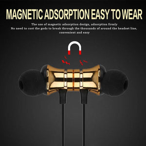 Sports Bluetooth Magnetic Earphones with Control Talk