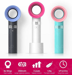 USB Bladeless Portable Handheld Fan (A Korean Innovation)