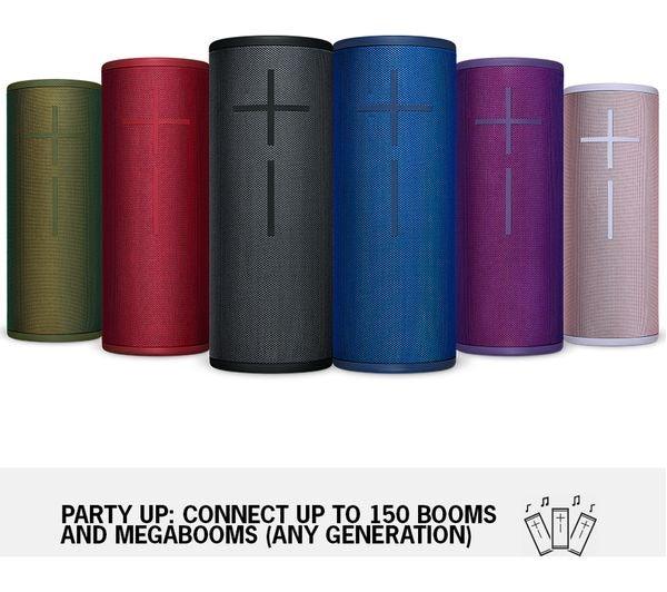 Ultimate Ears MEGABOOM 3 Portable Bluetooth Water Proof Wireless Speaker