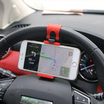 Universal Car Steering Wheel Phone Holder