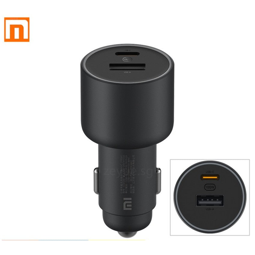 XiaoMi 1A1C QC 100W Car Charger