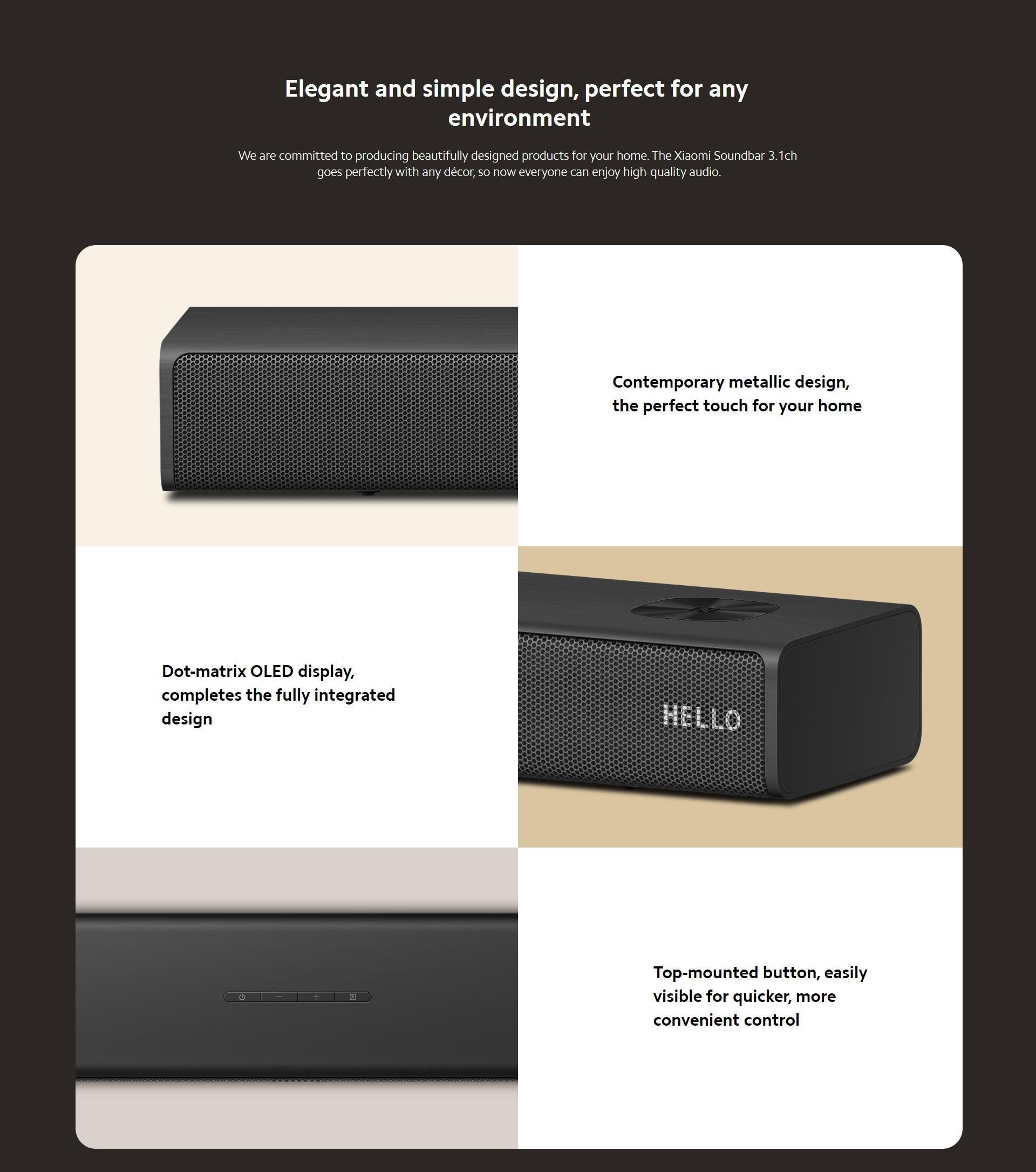 XiaoMi Soundbar 3.1ch