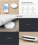 Xiaomi Mijia 3 in 1 APP Controlled 2200PA Smart Robot Vacuum Cleaner with Automatic Recharging Base Station