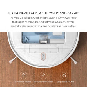 Xiaomi Mijia 3 in 1 APP Controlled 2200PA Smart Robot Vacuum Cleaner with Automatic Recharging Base Station