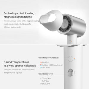 Xiaomi Mijia H500 Water Ion 1800W Hair Dryer