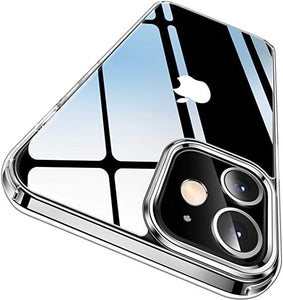 iPhone 12 Pro Max/12/12 Pro/12 Mini/11/11 Pro/11 Pro Max ShockProof Clear Case