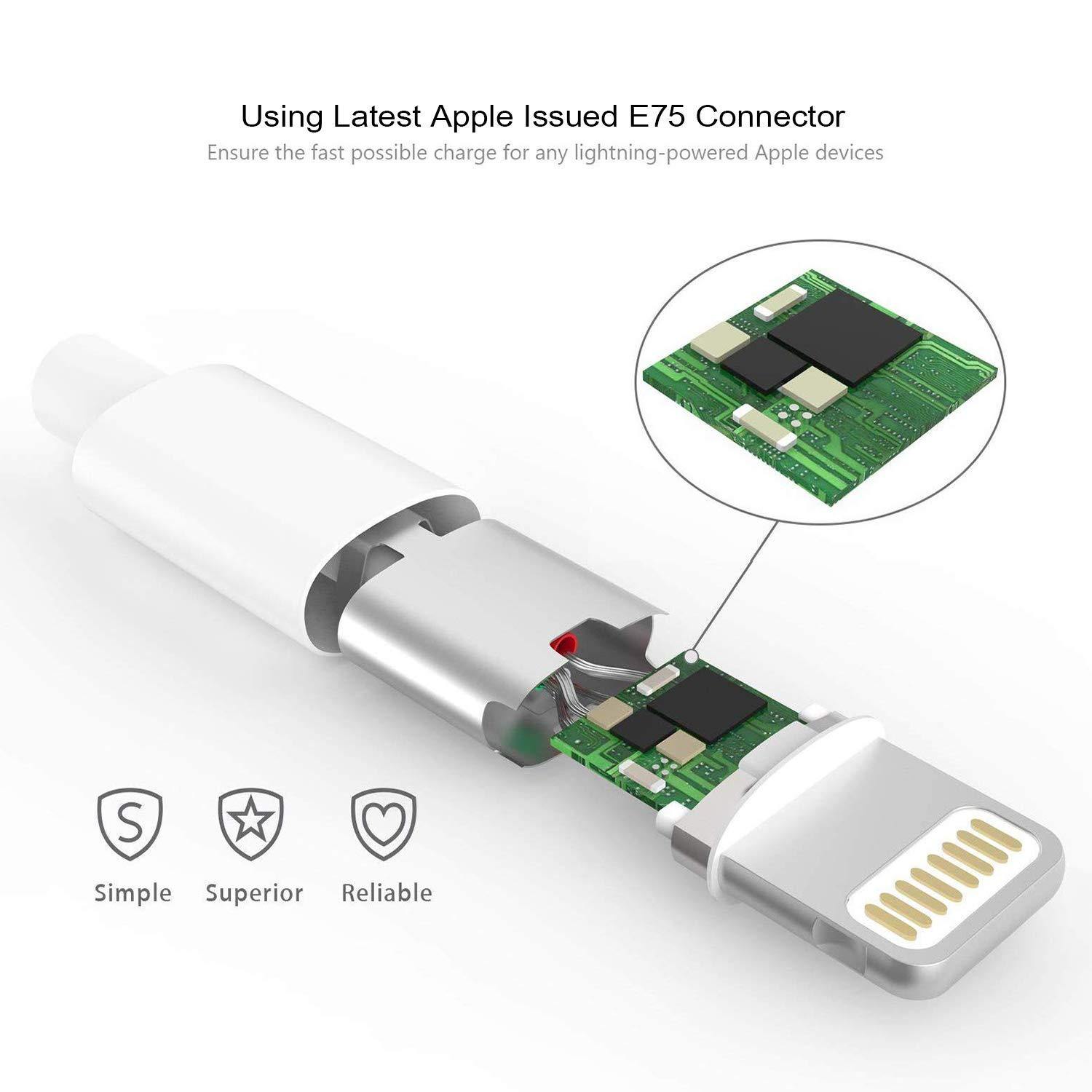 iPhone/iPad Fast Charging Lightning to USB Cable