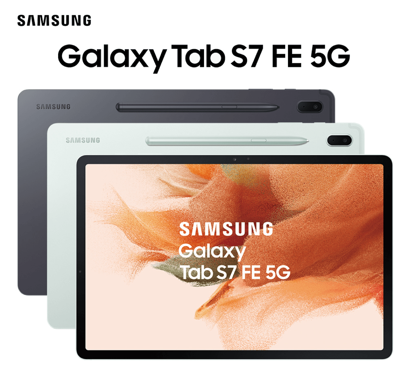 Samsung Galaxy Tab S7 FE WIFI + 5G 12.4" (4/64GB)